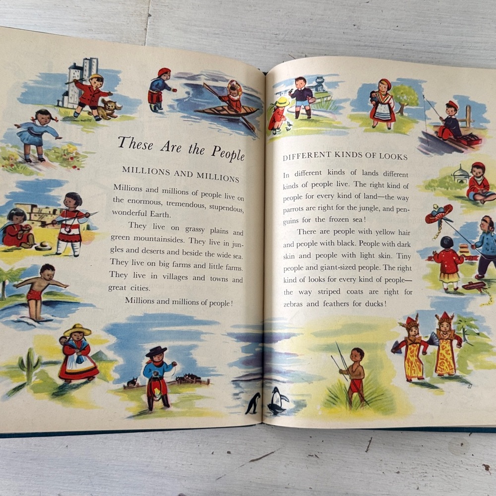 1946 ‘This is the World’ Vintage Children’s Book by Pease - Rand McNally - Picture 14 of 16